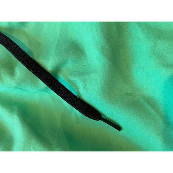 Nike Men's Drawstring Swim Shorts Trunks Bright Neon Green with Black Logo - Picture 9 of 9